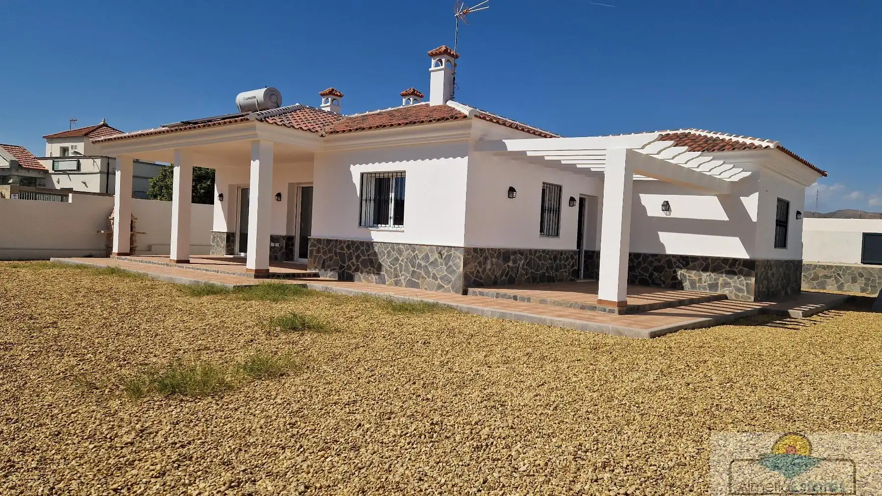 Vista exterior de Casa o chalet de alquiler en Arboleas con Terraza