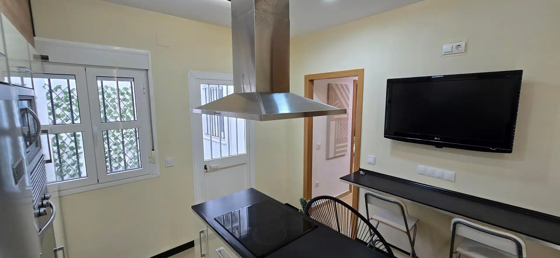 Cocina de Casa adosada en venta en Paterna de Rivera con Aire acondicionado, Jardín privado y Terraza