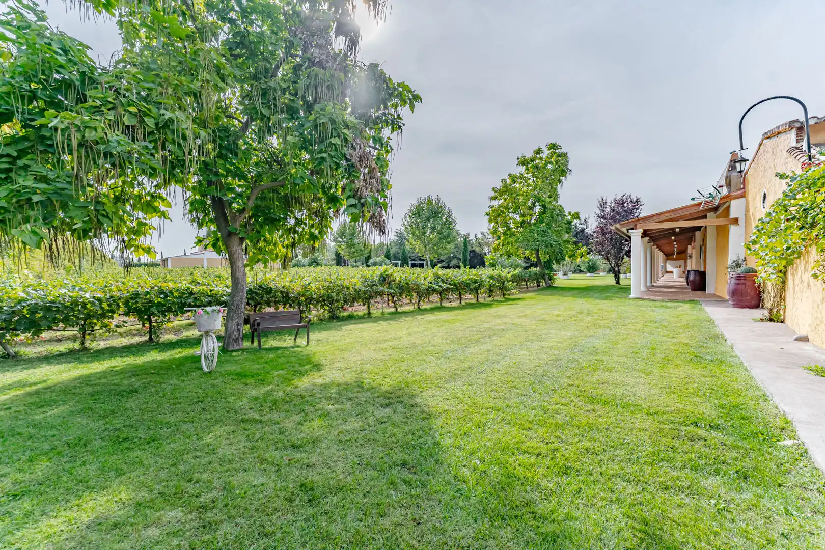 Jardín de Finca rústica en venta en Laguna de Duero con Aire acondicionado, Calefacción y Jardín privado