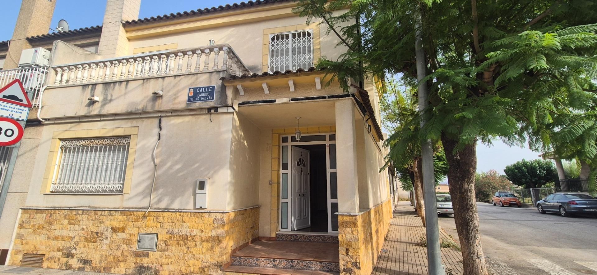 Exterior view of House or chalet for sale in  Murcia Capital  with Balcony