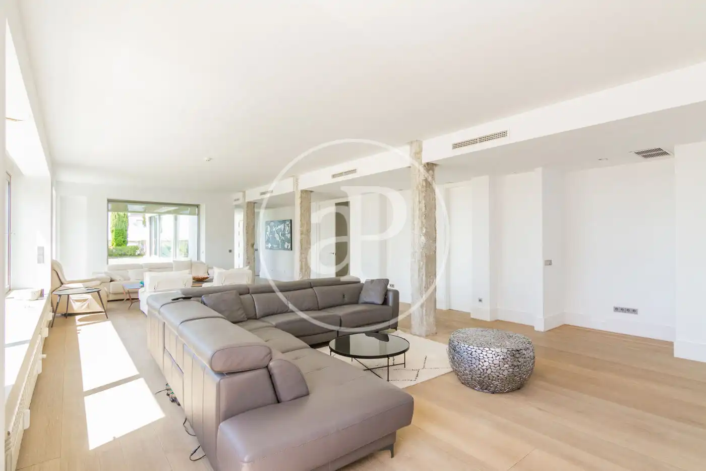 Sala de estar de Ático en venta en Madrid con Aire acondicionado, Calefacción y Jardín privado