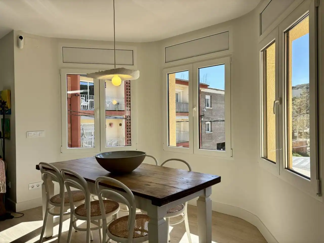 Comedor de Piso de alquiler en Sant Feliu de Guíxols con Terraza y Amueblado