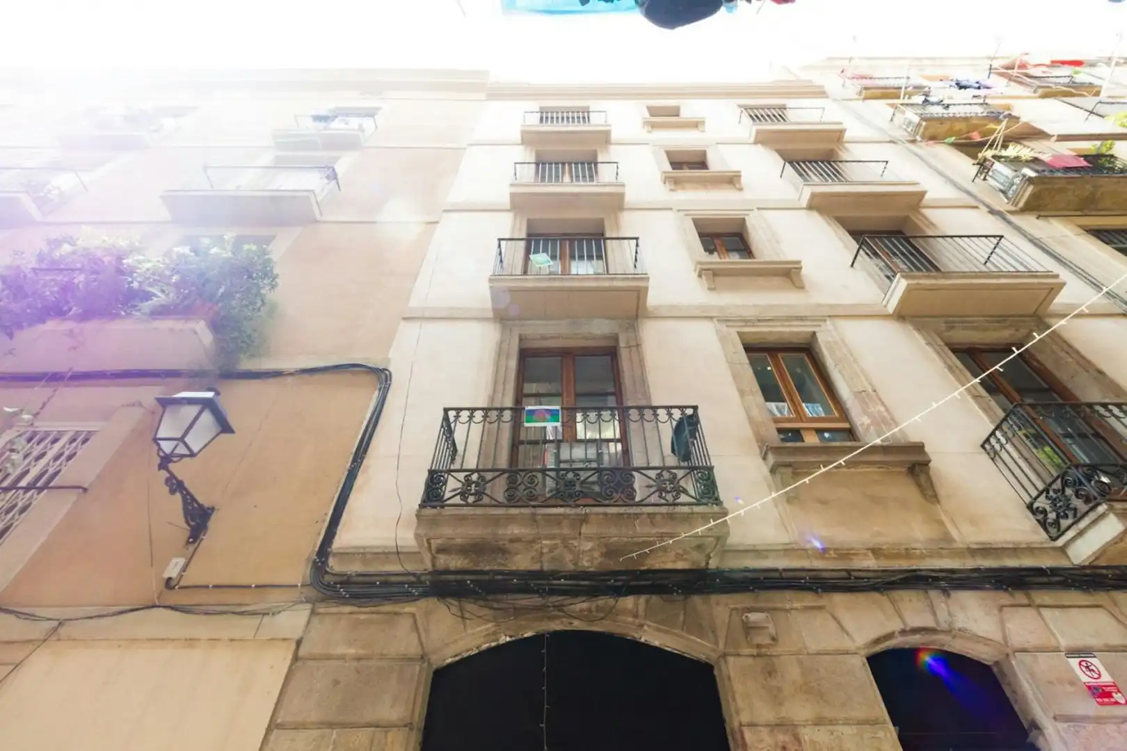 Exterior view of Flat for rent in Barcelona  with Air Conditioner, Heating and Furnished