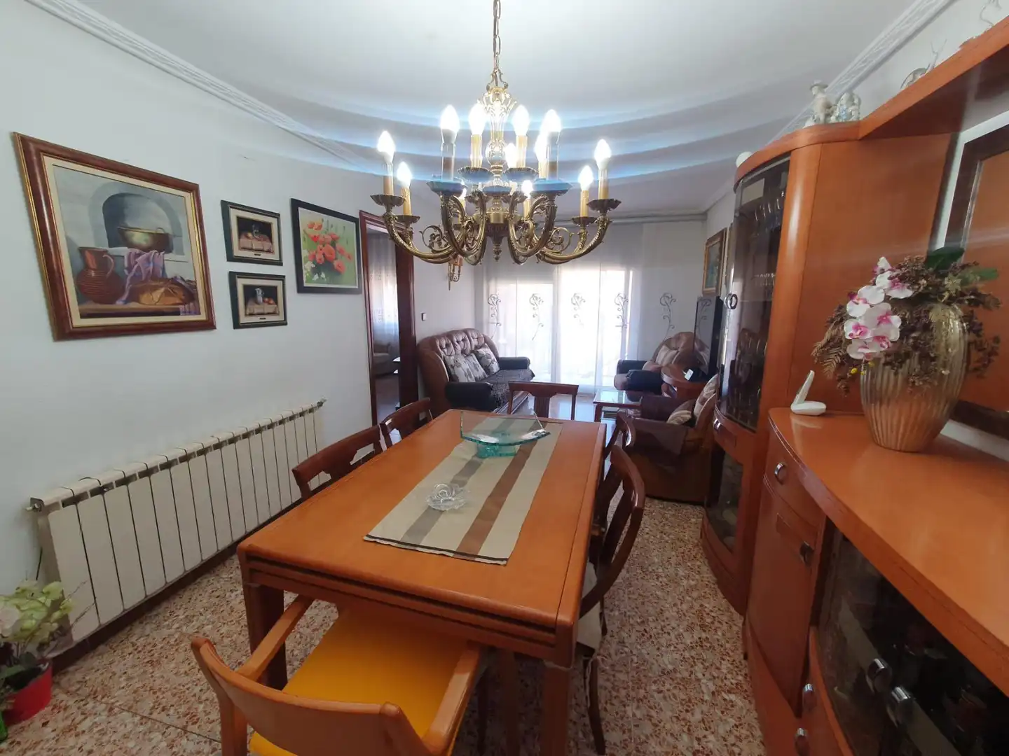 Comedor de Piso de alquiler en Mollet del Vallès con Aire acondicionado, Calefacción y Amueblado