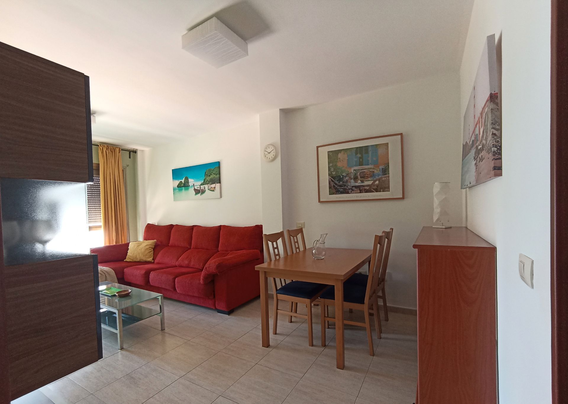 Sala d'estar de Pis en venda en  Santa Cruz de Tenerife Capital amb Traster, Moblat i Alarma