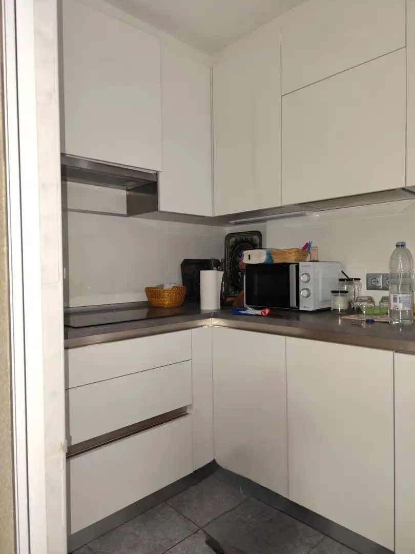 Kitchen of Flat for sale in Valladolid  with Heating, Parquet flooring and Storage room