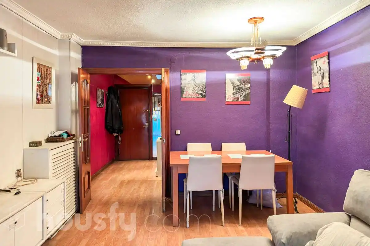 Dining room of Flat for sale in Móstoles  with Air Conditioner, Terrace and Storage room