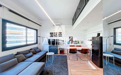 Living room of Flat for sale in  Barcelona Capital  with Air Conditioner