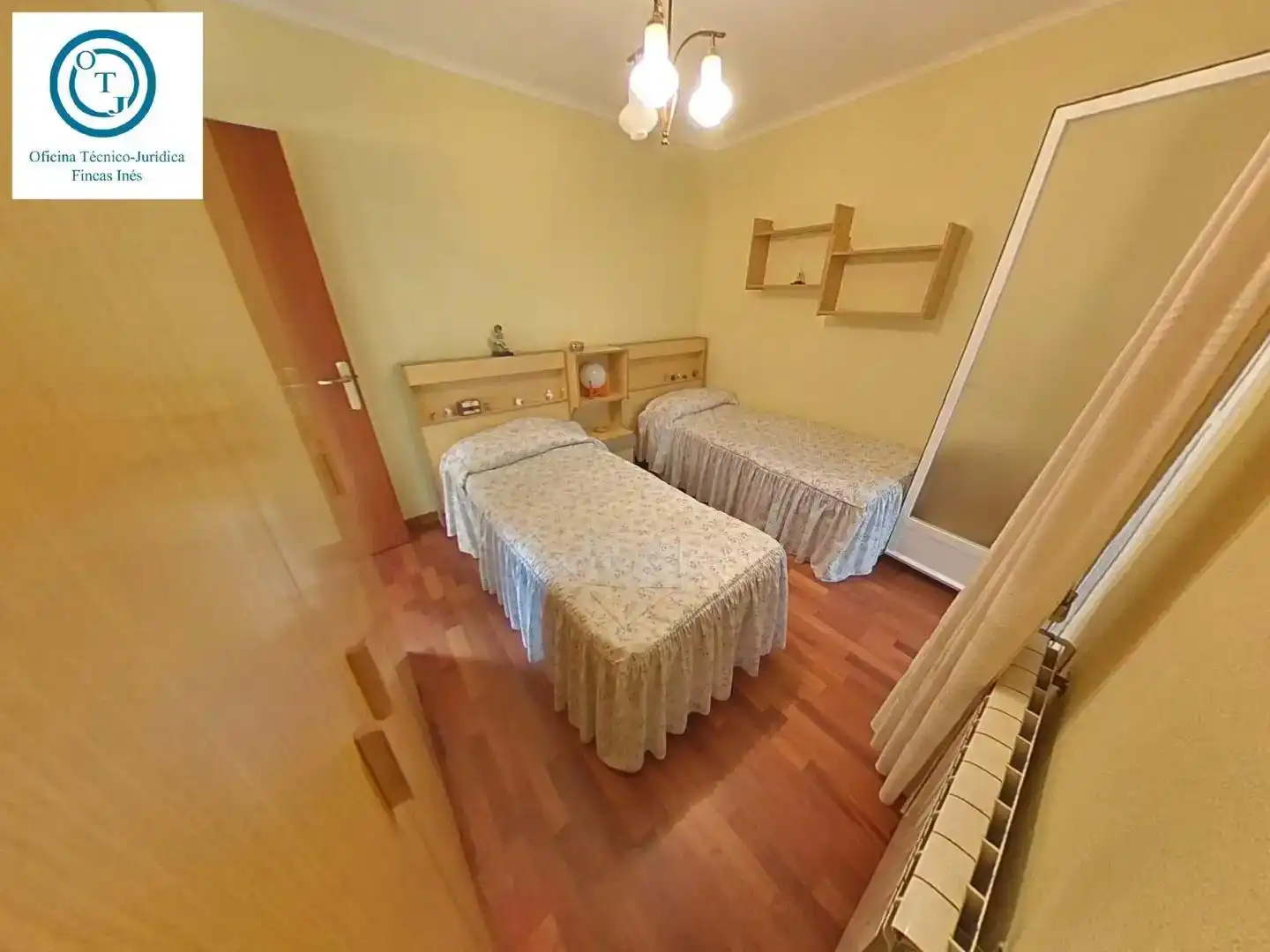 Schlafzimmer von Wohnung zum Verkauf in Mollet del Vallès mit Parkett und Balkon