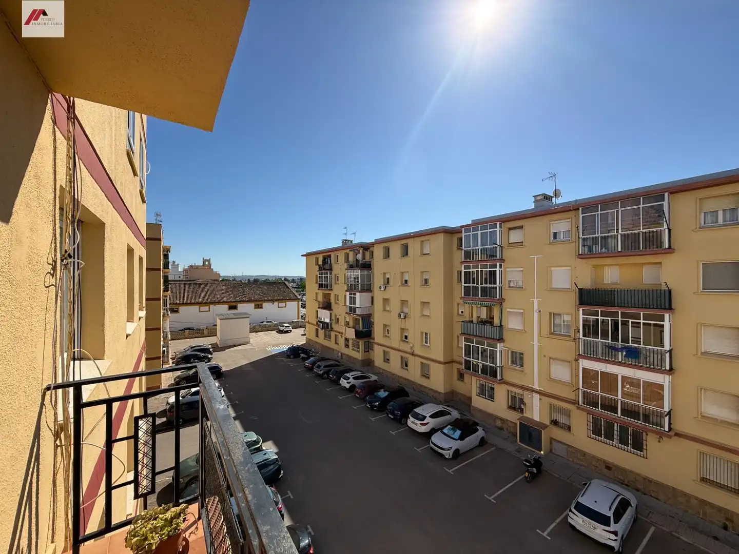 Vista exterior de Pis en venda en El Puerto de Santa María amb Aire condicionat, Terrassa i Moblat