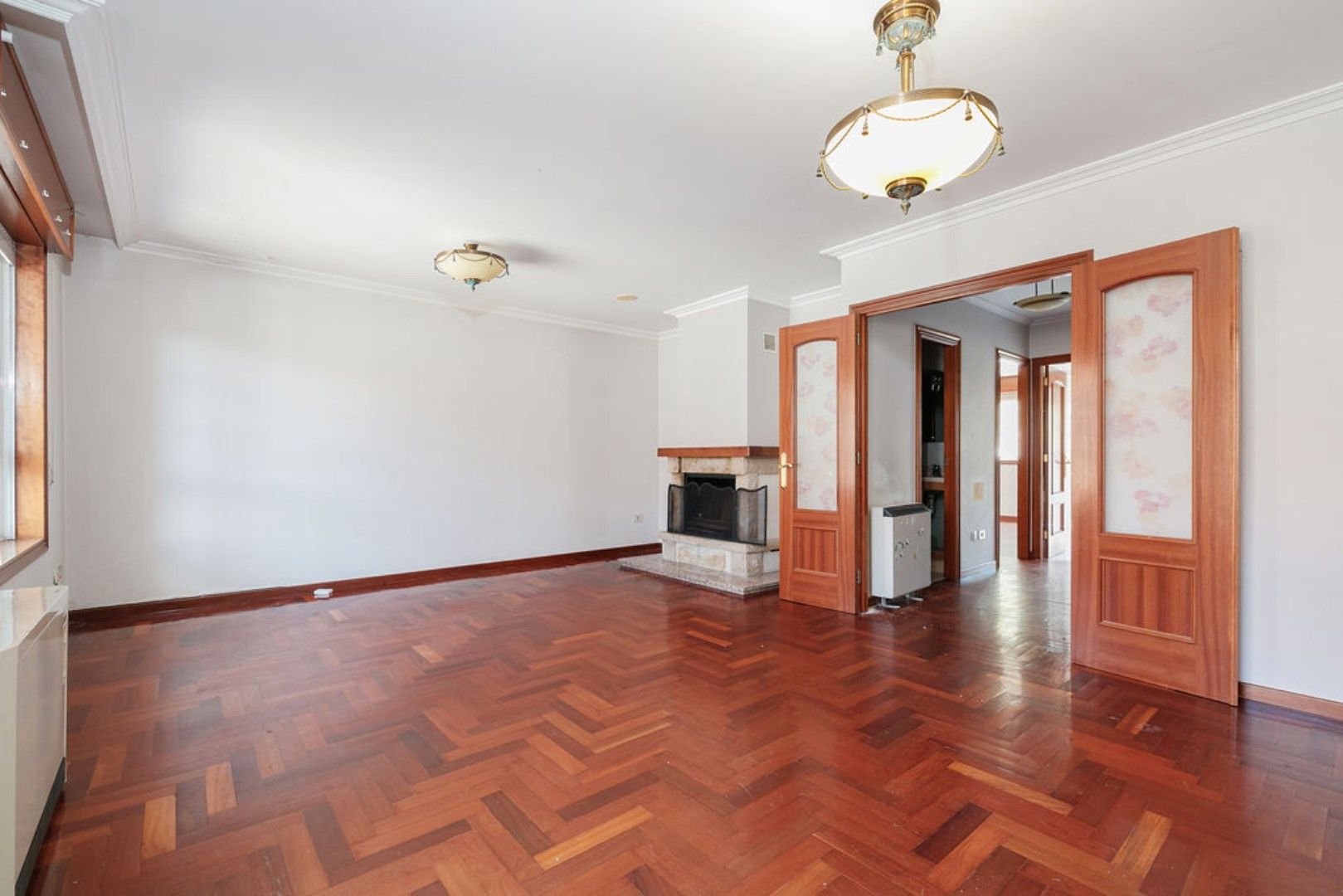 Sala d'estar de Casa adosada en venda en O Porriño  