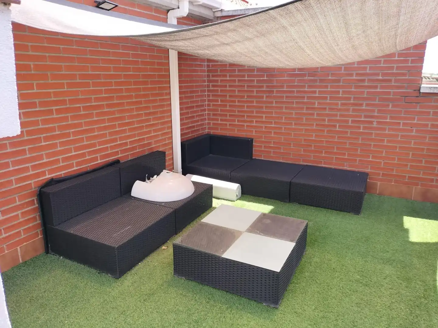 Terrace of Flat for sale in Palencia  with Heating, Parquet flooring and Terrace