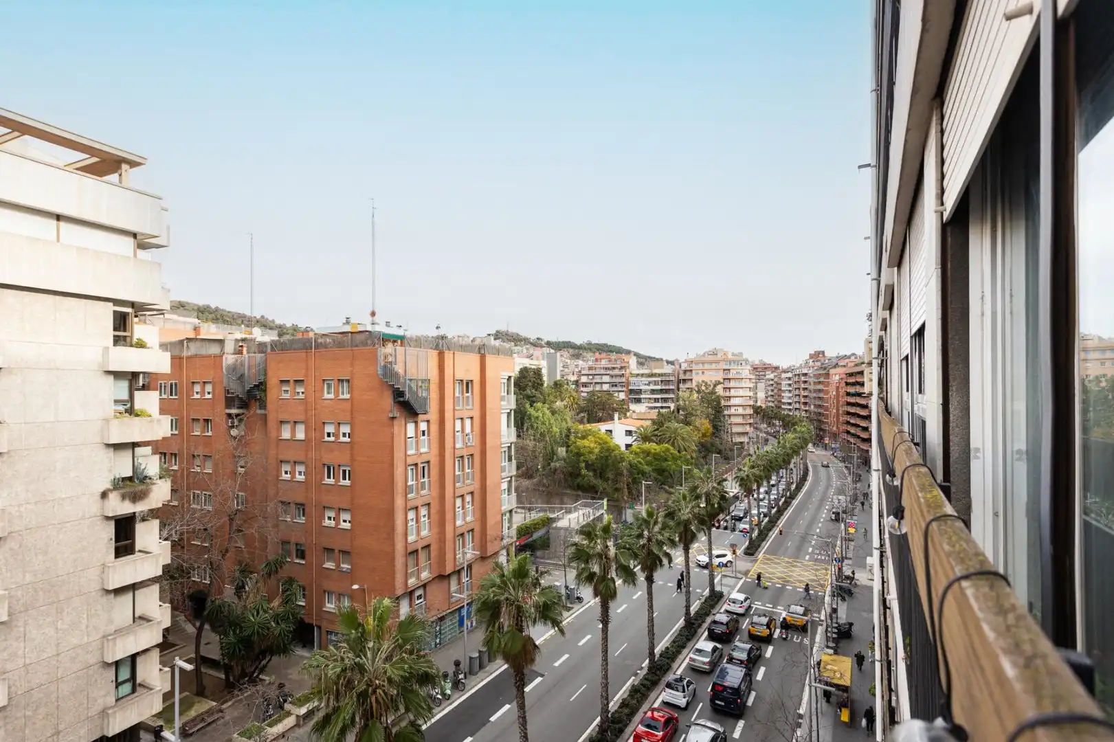 Vista exterior de Piso en venta en Barcelona con Aire acondicionado y Parquet