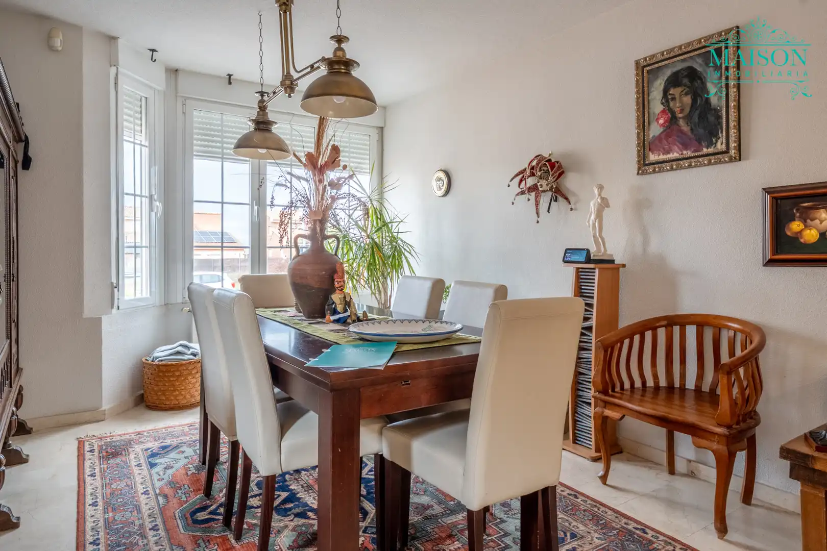 Comedor de Casa o chalet en venta en El Casar con Calefacción y Jardín privado