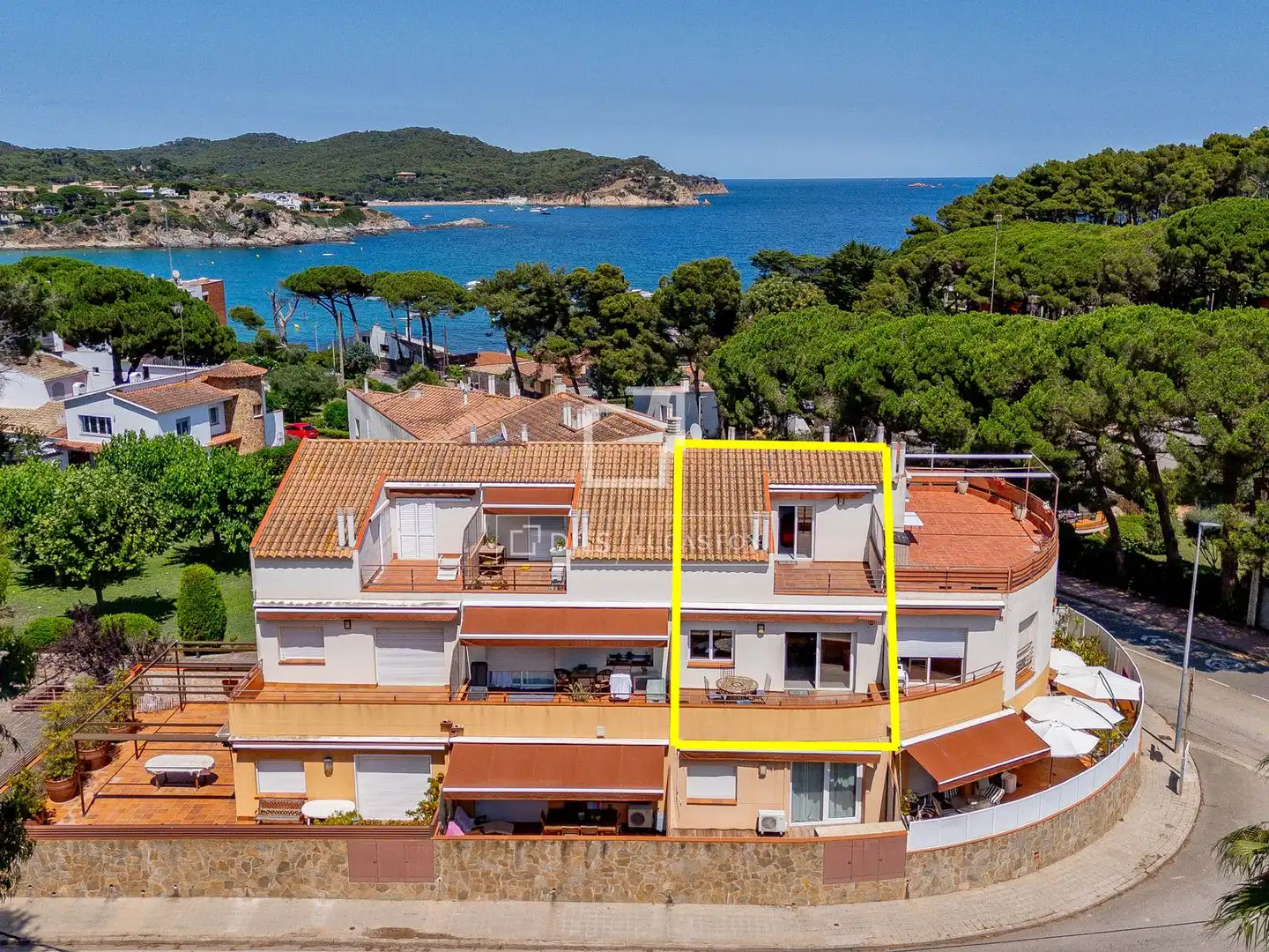 Terrasse von Wohnung zum Verkauf in Palamós mit Terrasse und Balkon