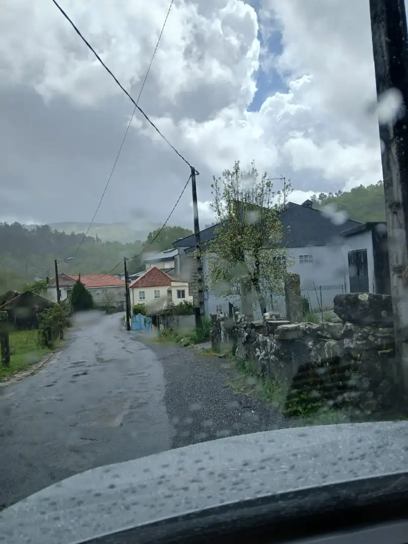 Vista exterior de Finca rústica en venta en Avión con Calefacción, Parquet y Terraza