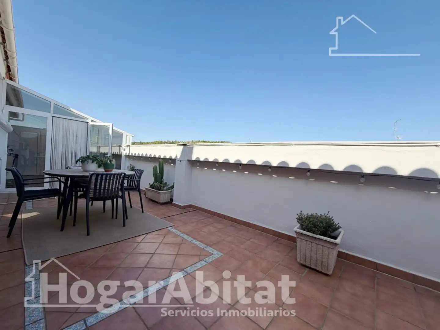 Terrace of Attic for sale in Chiva  with Air Conditioner and Terrace