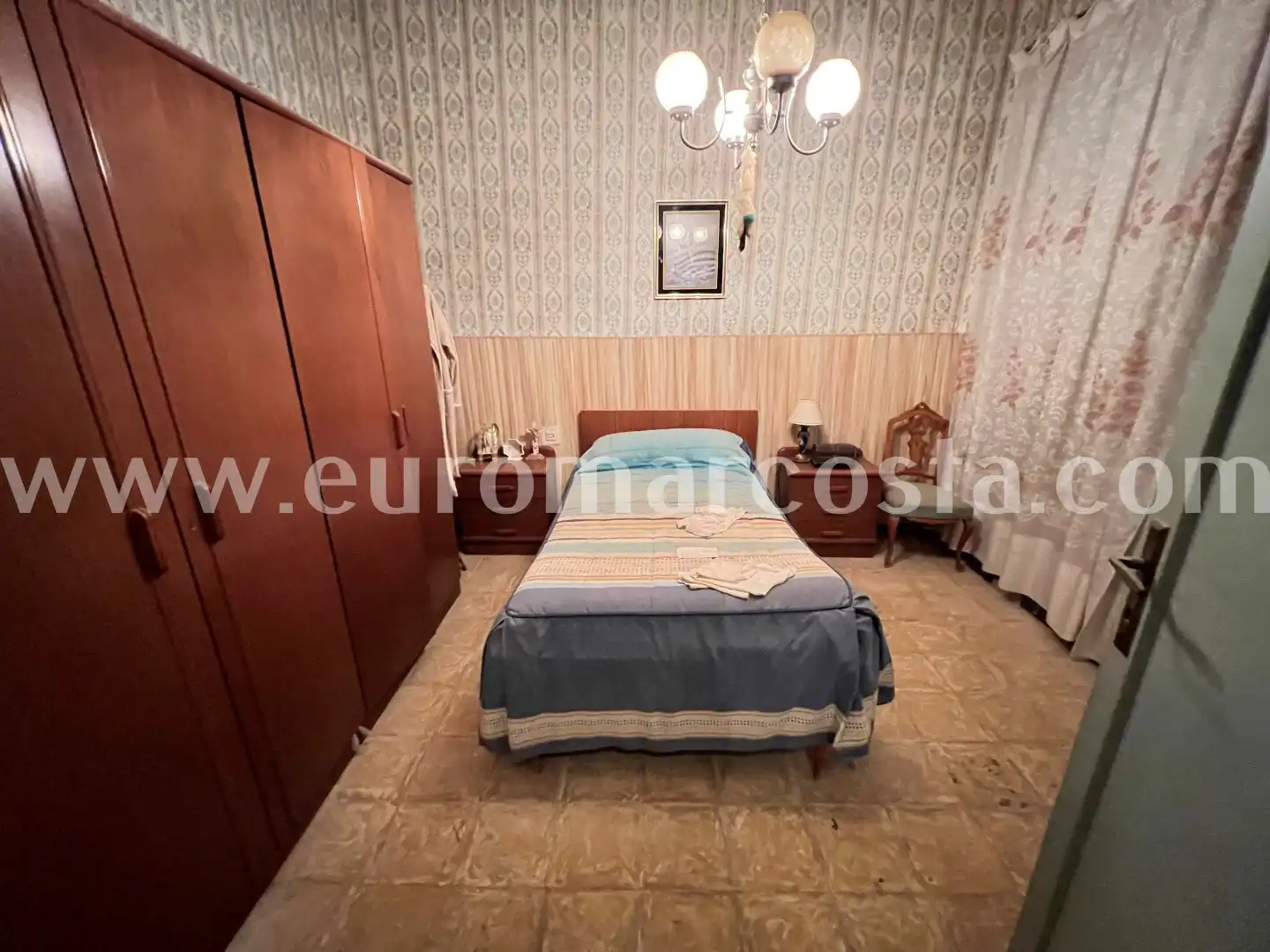 Bedroom of Country homes for sale in Elche / Elx  with Private garden and Furnished