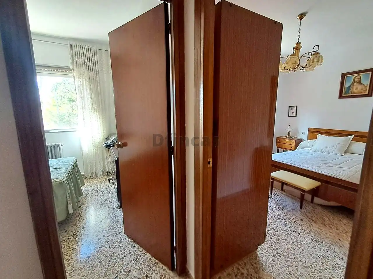 Bedroom of Flat for sale in Teruel  with Heating, Terrace and Storage room