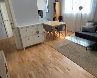 Sala d'estar de Pis en venda en  Barcelona Capital amb Aire condicionat i Parquet
