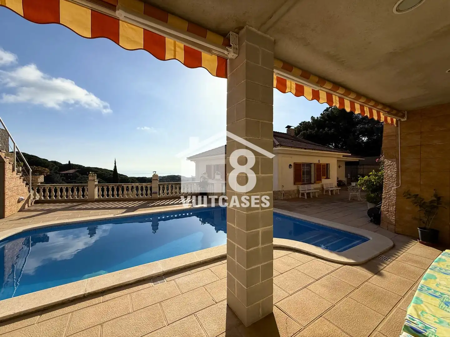 Vista exterior de Casa o xalet en venda en Arenys de Munt amb Calefacció, Terrassa i Traster