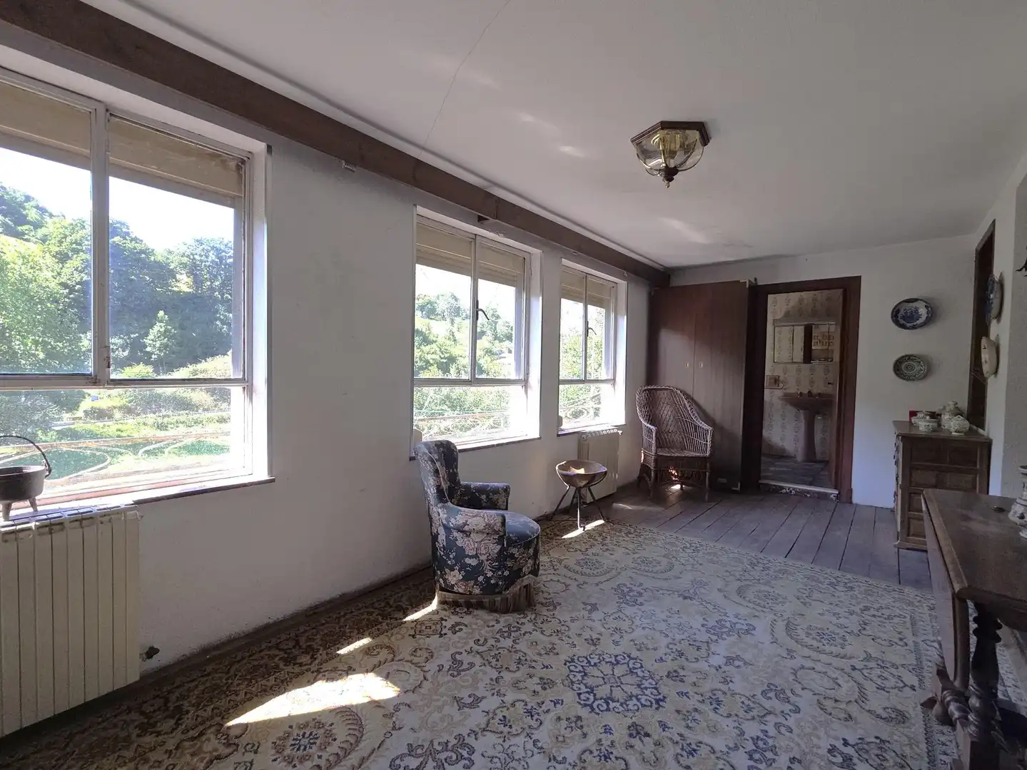 Sala de estar de Ático en venta en Teverga con Amueblado y Balcón