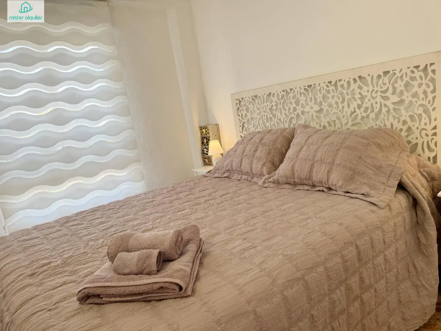 Bedroom of Apartments for rent in El Campello  with Air Conditioner, Terrace and Furnished