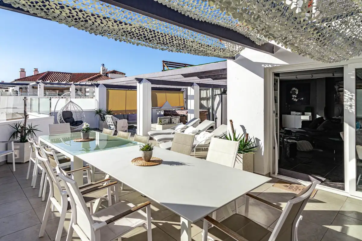 Terrassa de Àtic de lloguer en Marbella amb Aire condicionat, Calefacció i Terrassa