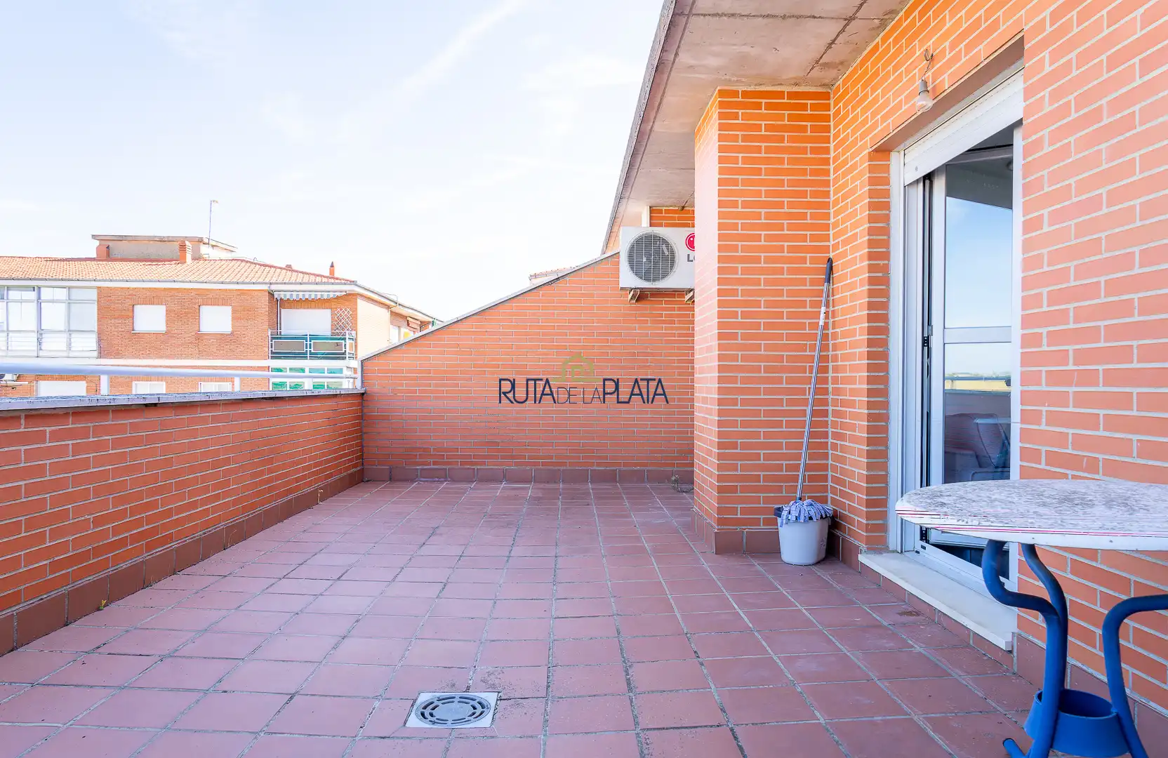 Terraza de Ático de alquiler en Zamora Capital  con Aire acondicionado, Calefacción y Parquet