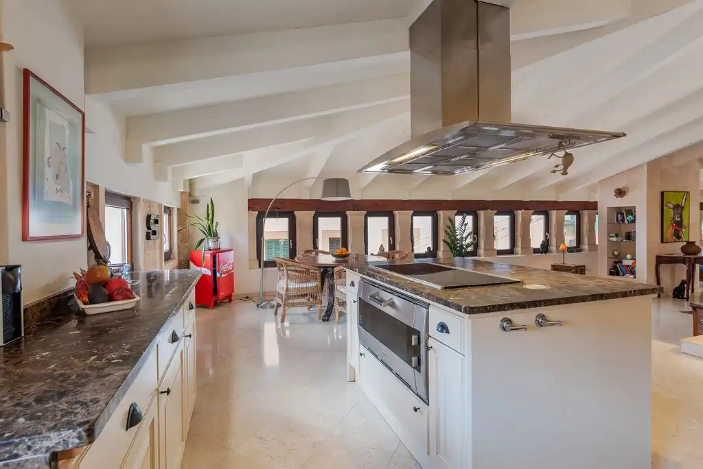 Cuina de Apartament en venda en  Palma de Mallorca amb Aire condicionat, Calefacció i Terrassa