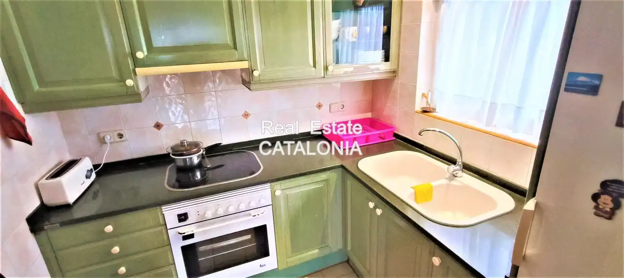 Cuina de Casa o xalet en venda en Lloret de Mar amb Aire condicionat, Calefacció i Jardí privat