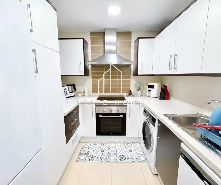 Cocina de Piso en venta en Moncofa con Amueblado y Piscina comunitaria