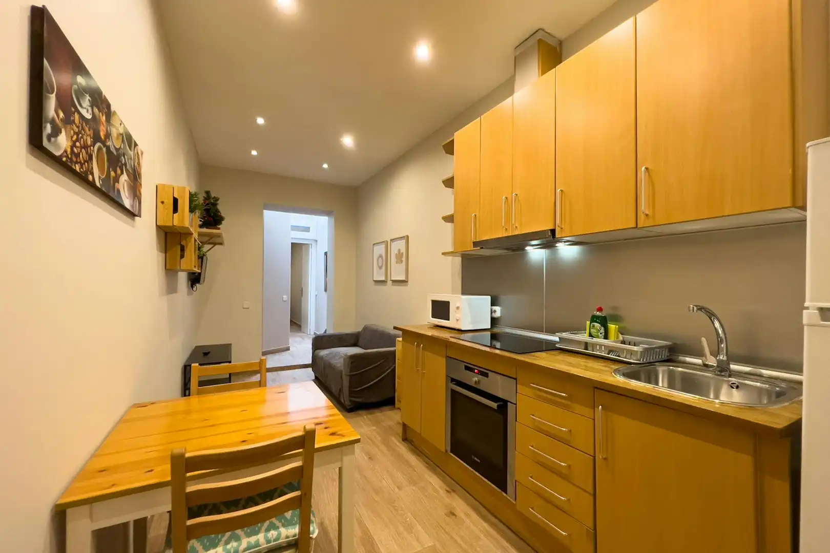 Küche von Wohnung zur Miete in Sants - Montjuïc