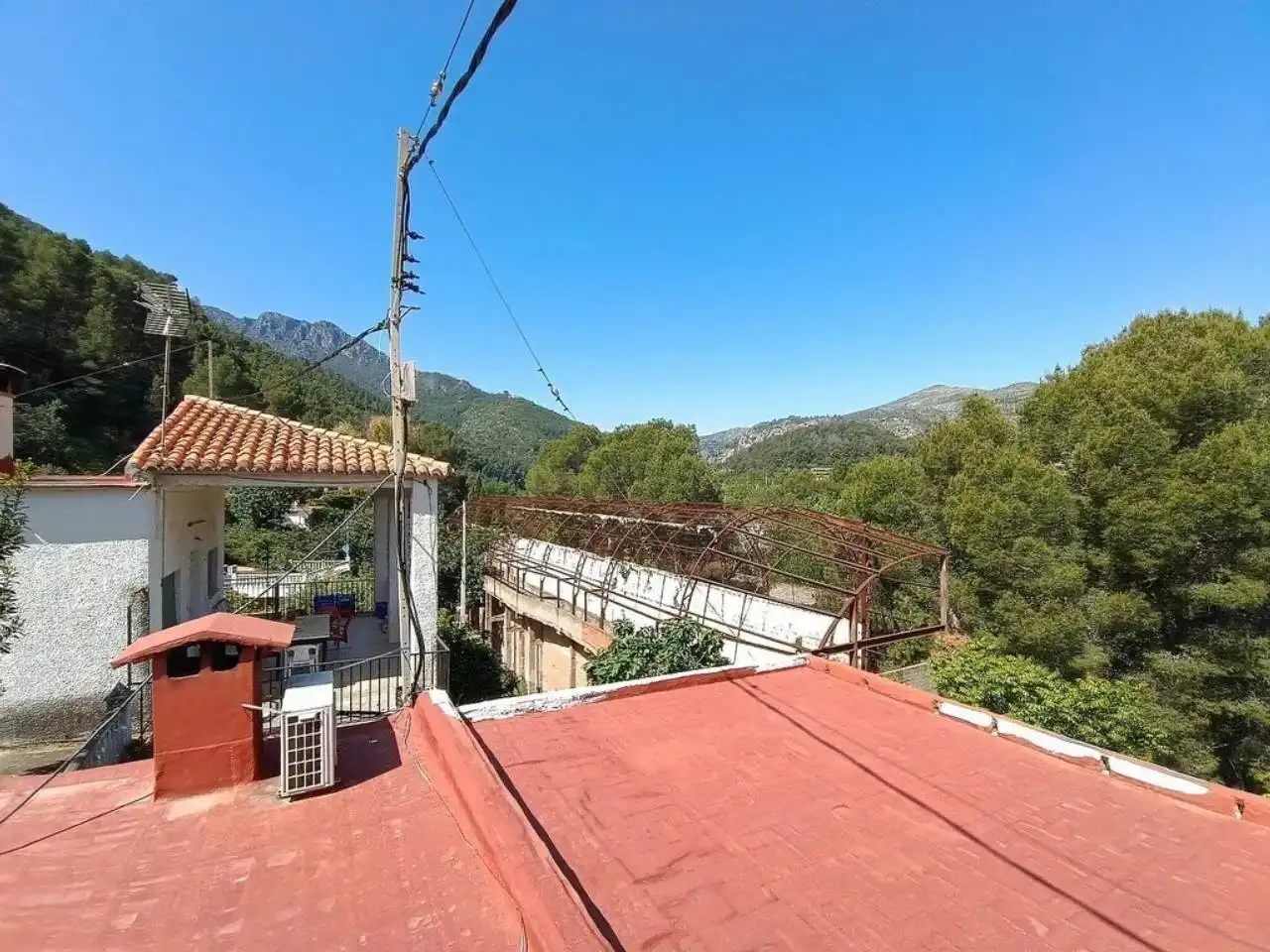 Vista exterior de Casa adosada en venta en Vilallonga / Villalonga con Terraza y Amueblado