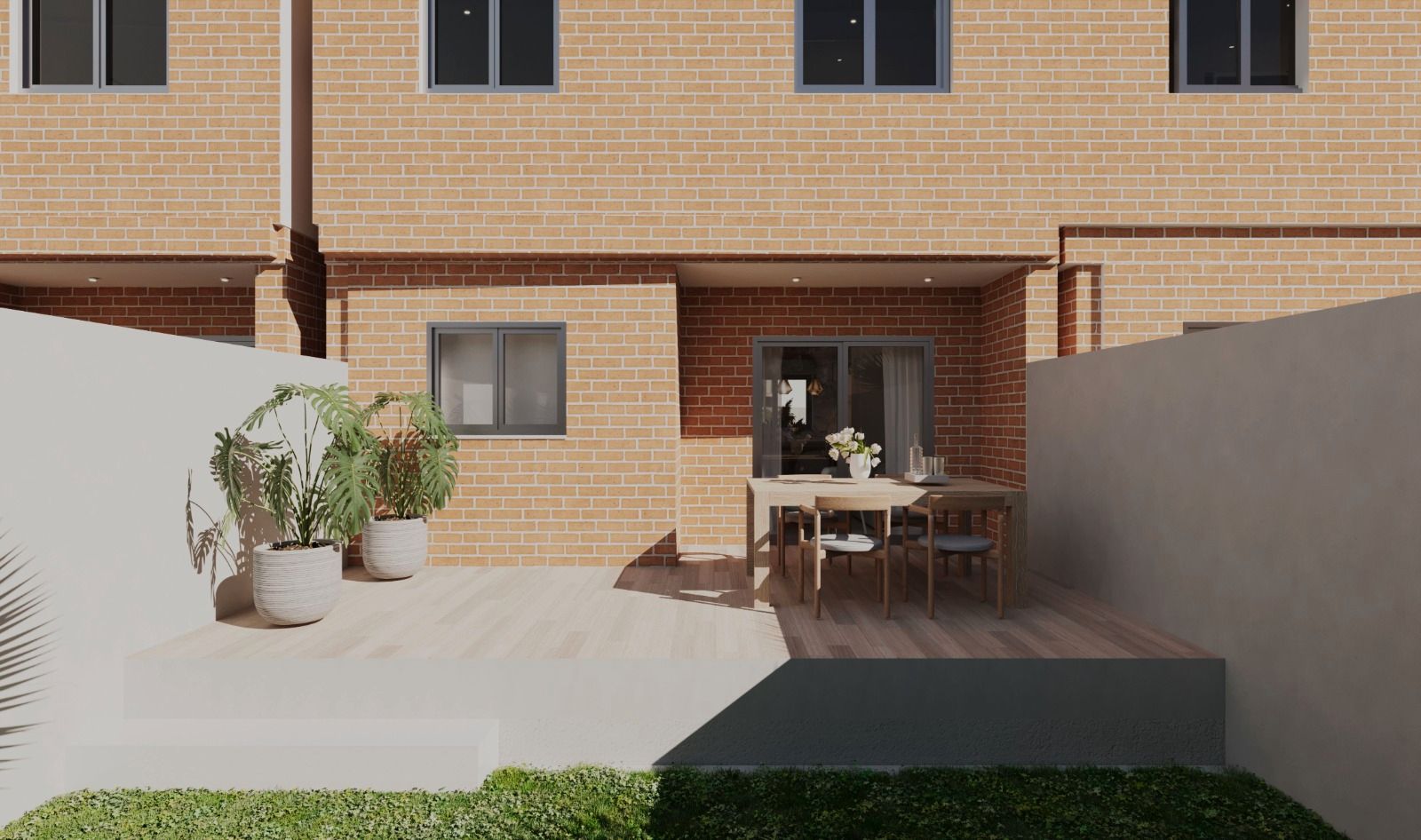 Terrassa de Casa o xalet en venda en Rubí amb Aire condicionat, Calefacció i Jardí privat