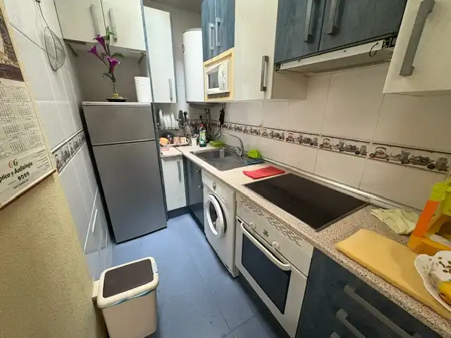 Cocina de Ático en venta en Guadalajara con Calefacción, Parquet y Terraza