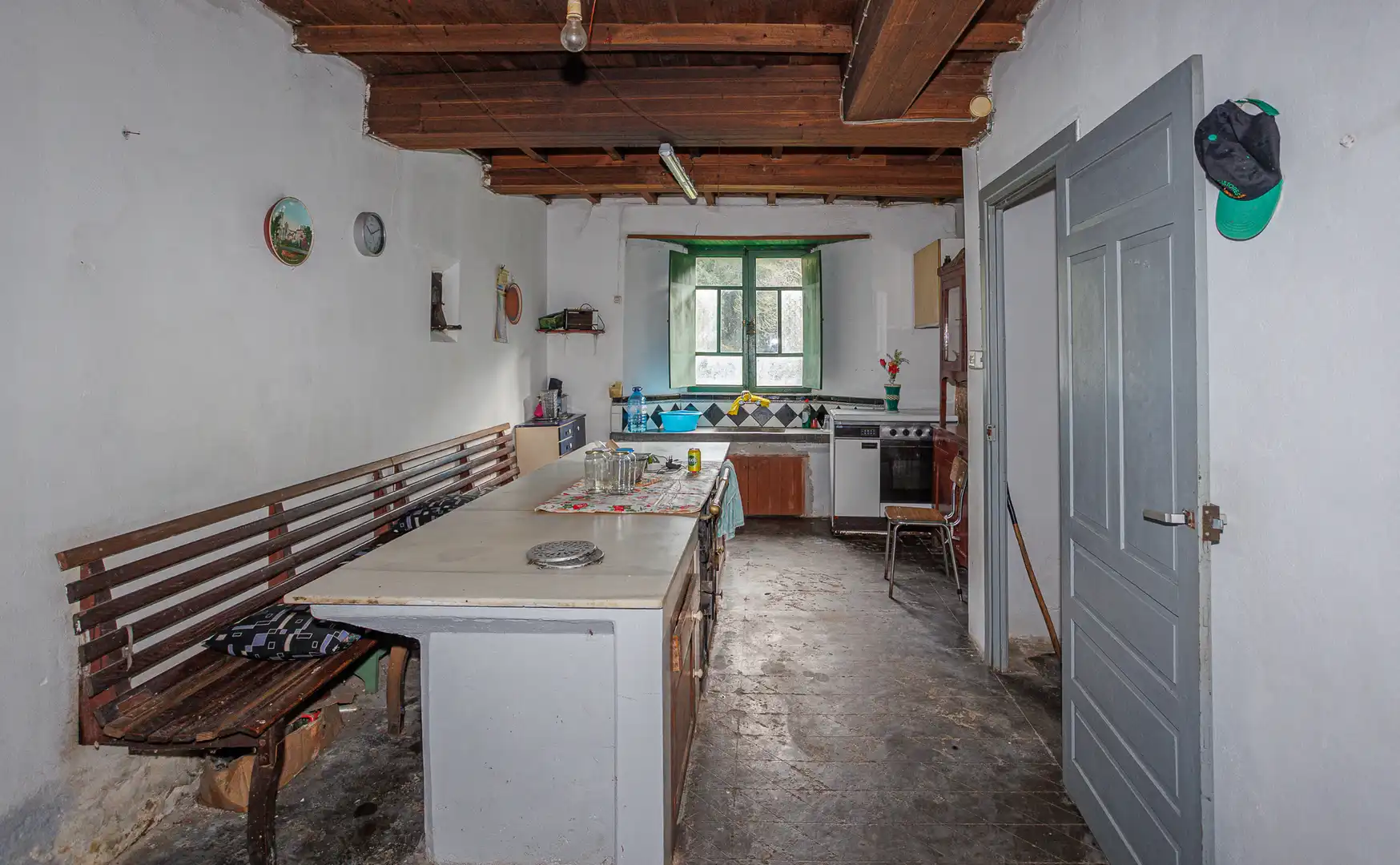 Cocina de Finca rústica en venta en Ourol con Amueblado
