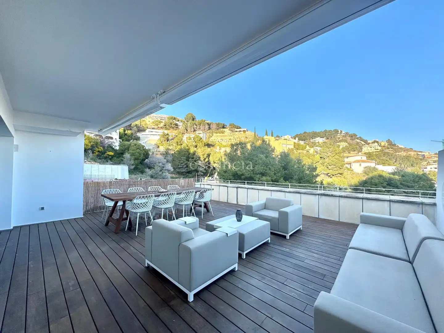 Terraza de Apartamento en venta en Altea con Amueblado y Piscina comunitaria