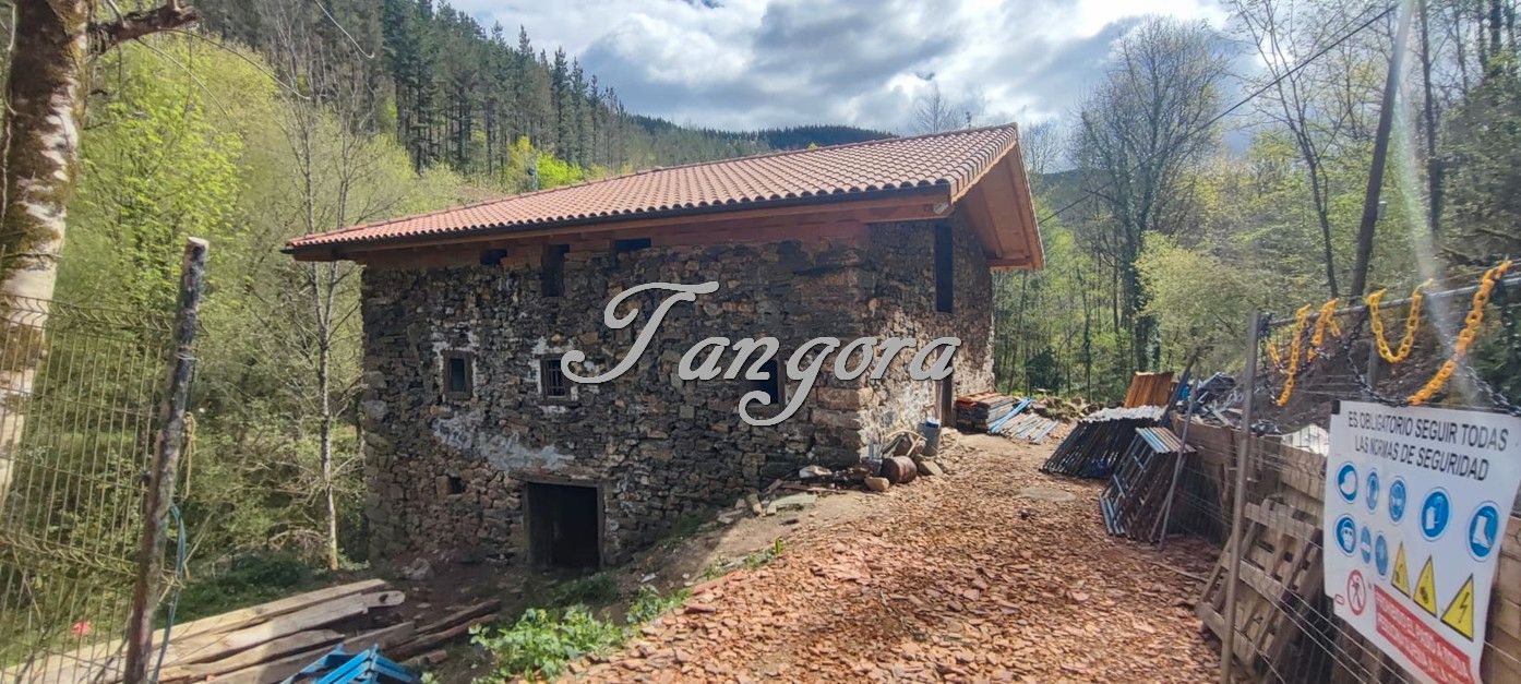 Exterior view of Country house for sale in Zeanuri  with Private garden