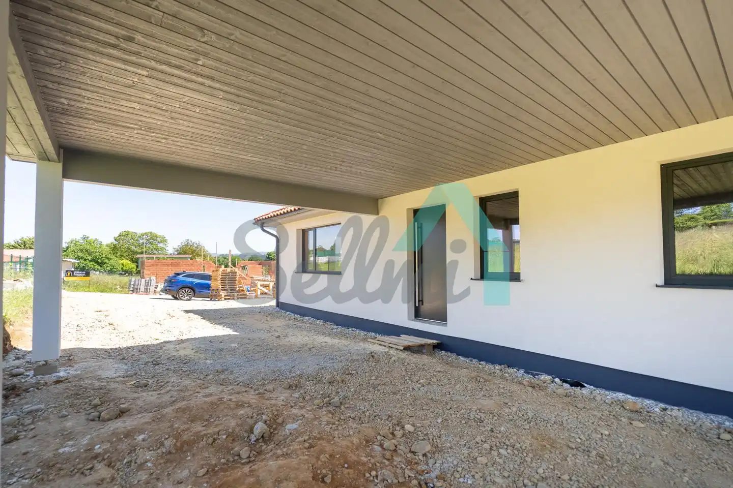 Vista exterior de Casa o xalet en venda en Siero amb Calefacció, Jardí privat i Terrassa