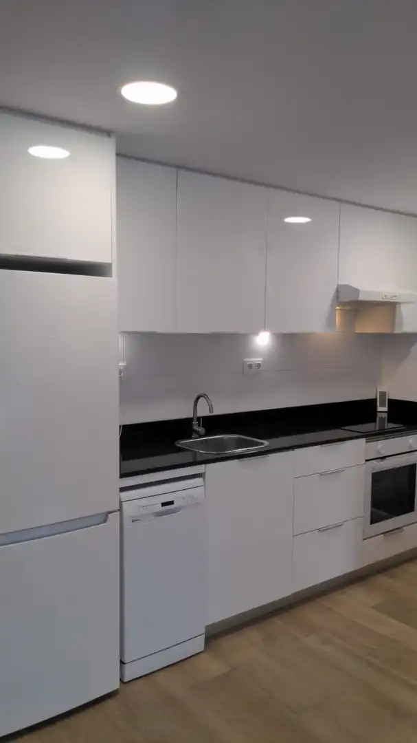 Kitchen of Flat for rent in Esplugues de Llobregat  with Air Conditioner, Heating and Terrace