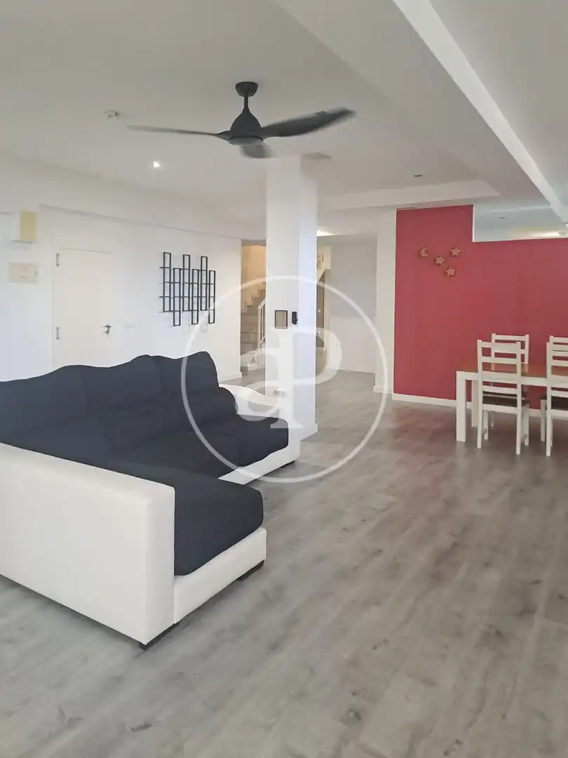 Sala d'estar de Pis de lloguer en Elche / Elx amb Aire condicionat, Calefacció i Moblat