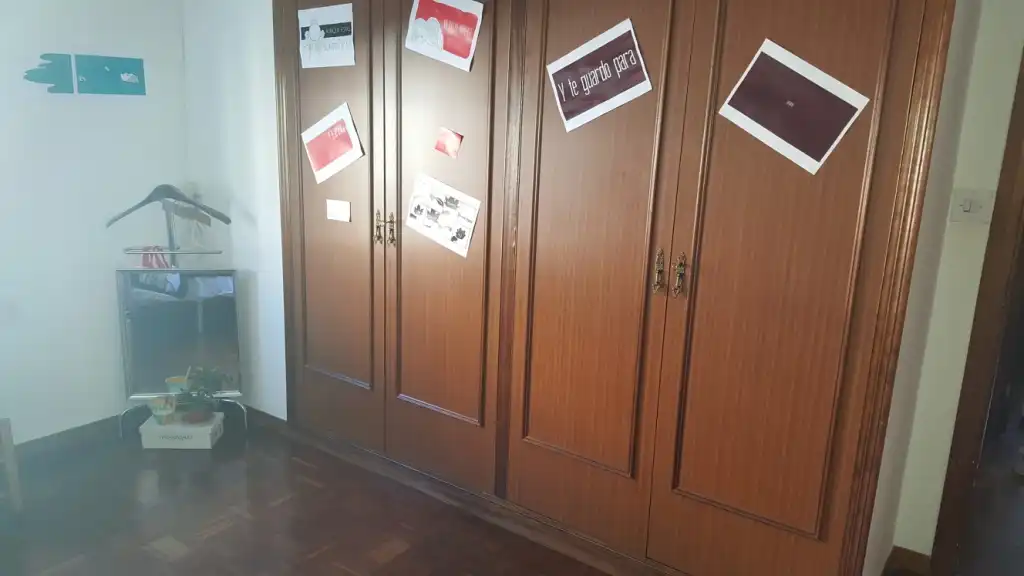 Schlafzimmer von Wohnung zur Miete in Cuenca mit Heizung, Terrasse und Möbliert