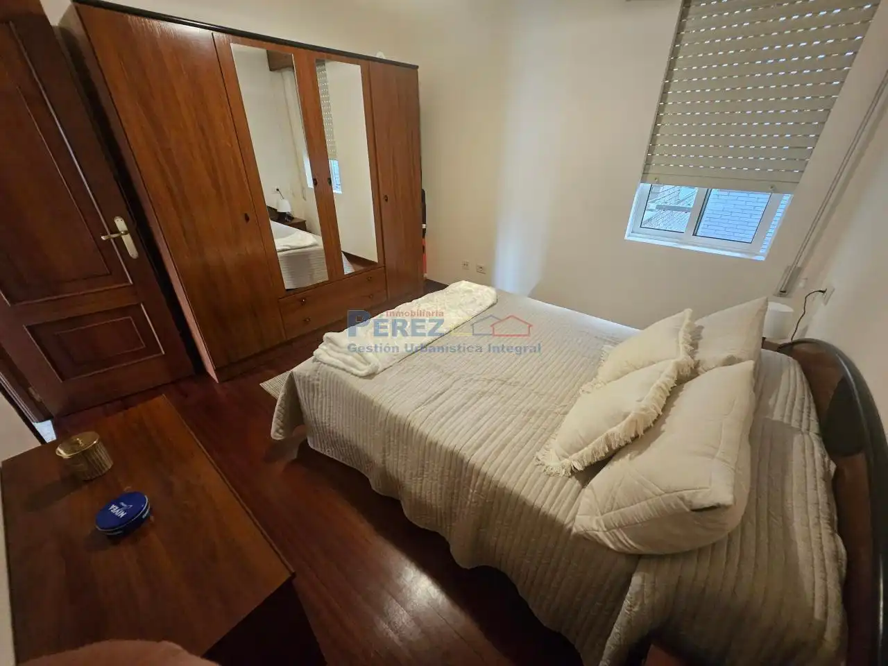 Schlafzimmer von Wohnungen zur Miete in Cabanas mit Heizung, Parkett und Abstellraum