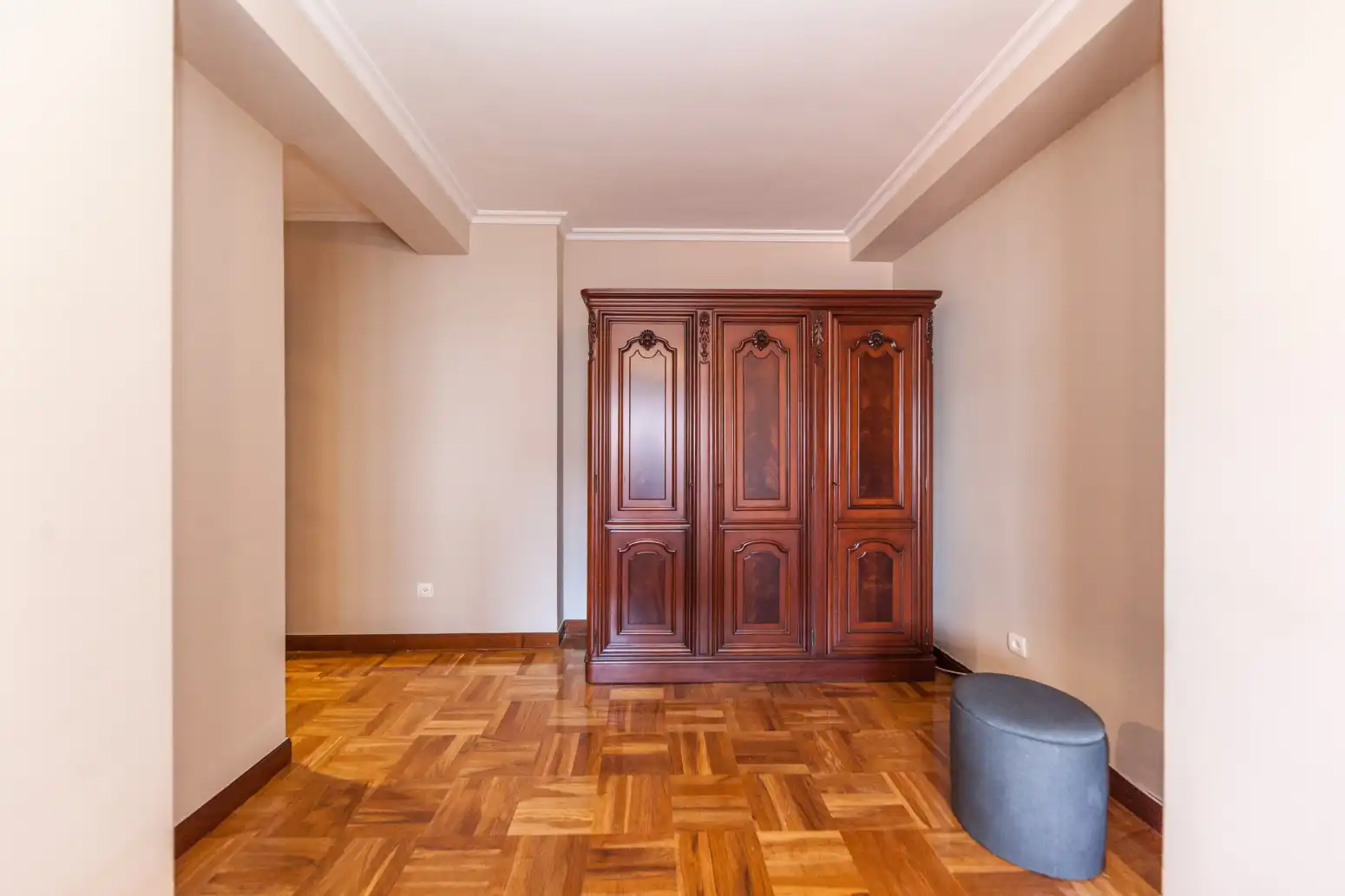 Bedroom of Flat for sale in Gijón   with Heating, Parquet flooring and Terrace
