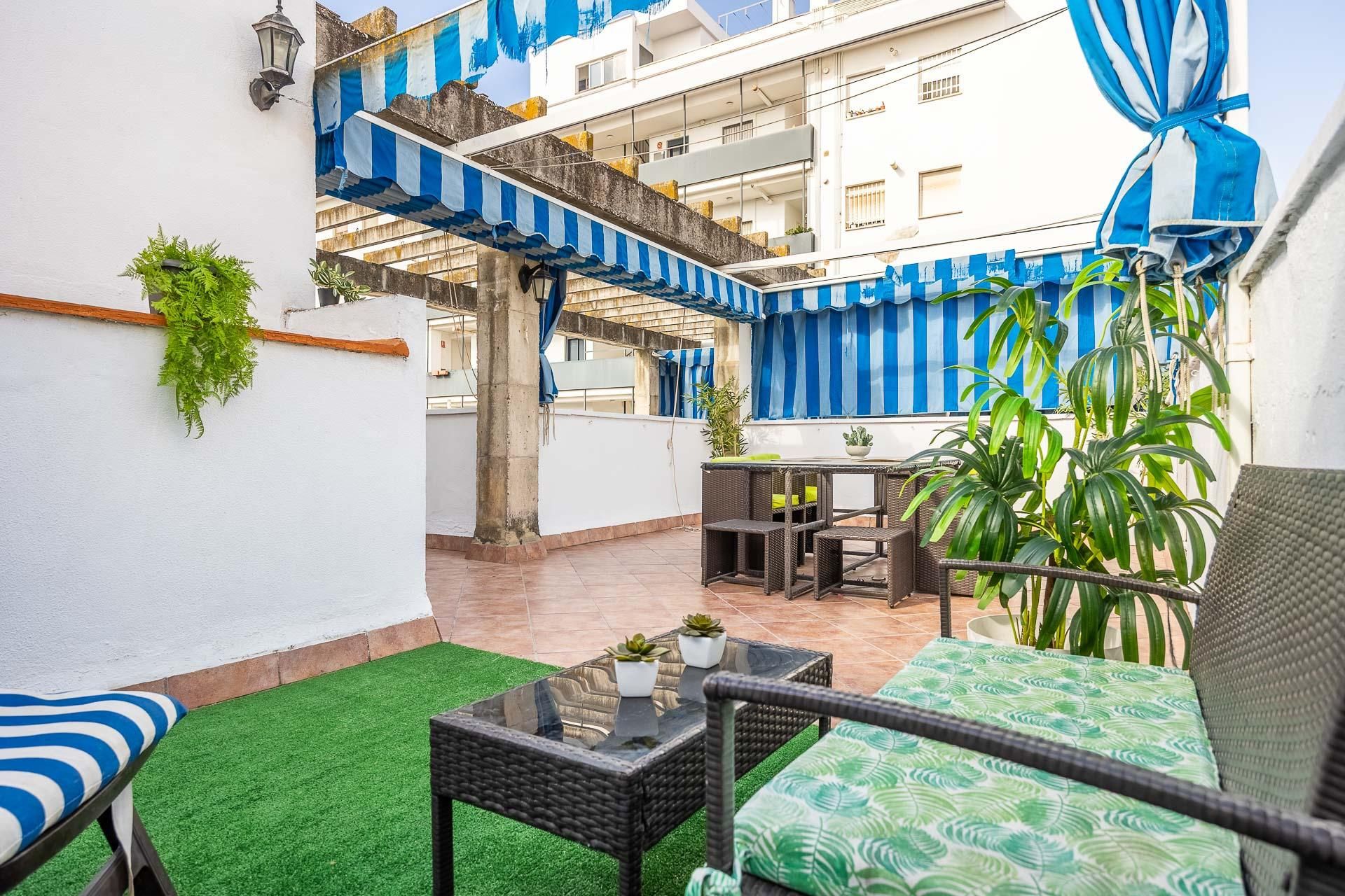 Terrassa de Àtic en venda en  Sevilla Capital amb Aire condicionat, Calefacció i Jardí privat