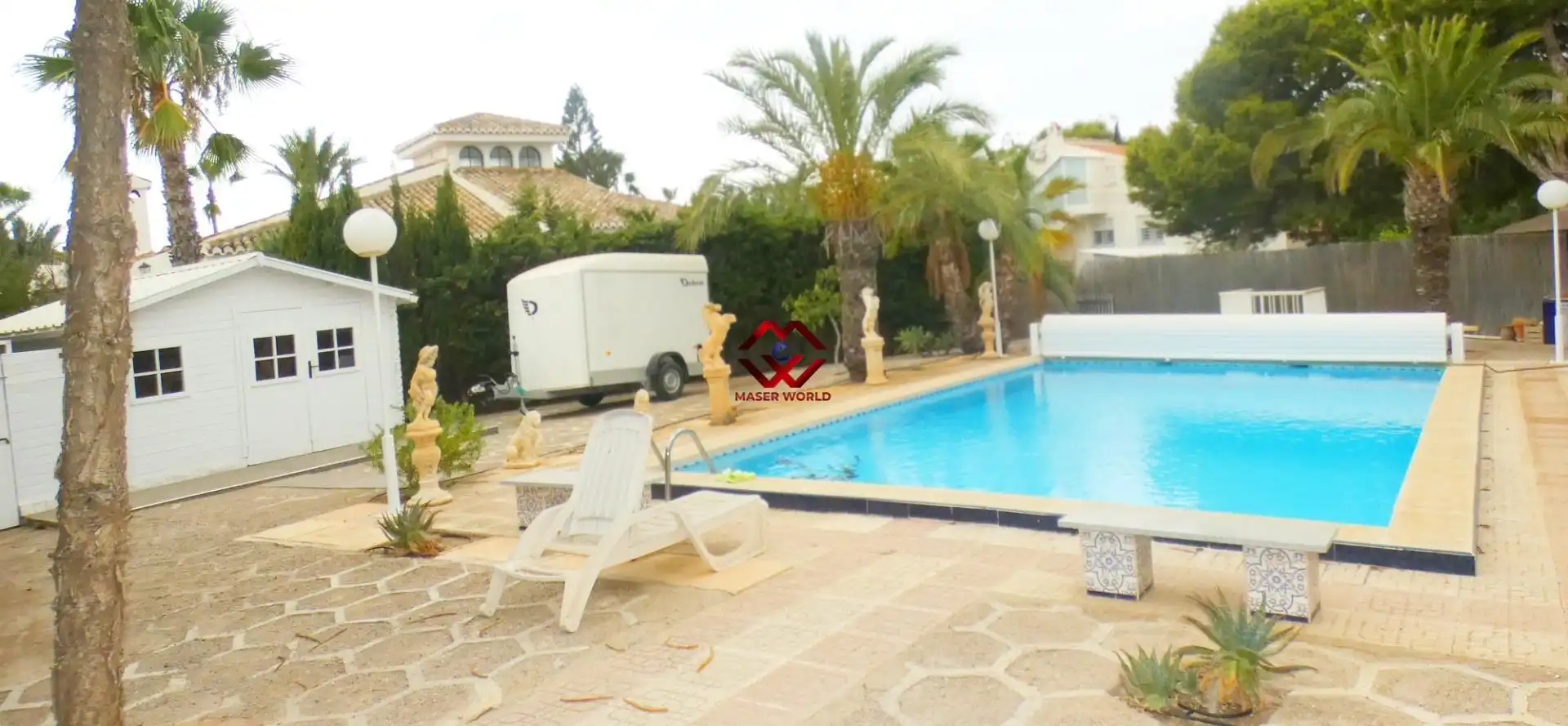 Swimming pool of Houses for sale in Cartagena  with Private garden, Terrace and Storage room