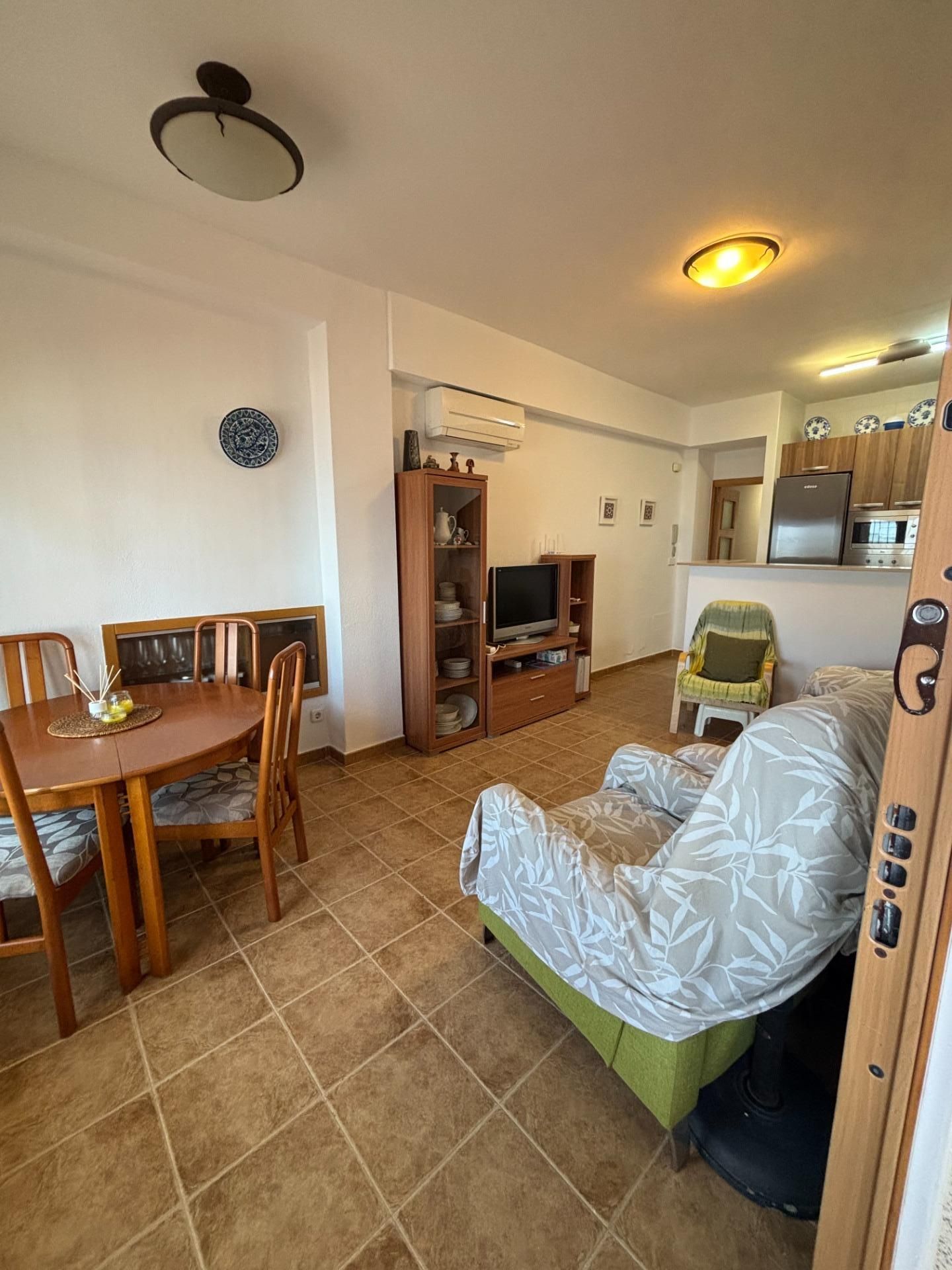 Living room of Flat for sale in Cartagena  with Air Conditioner, Private garden and Terrace