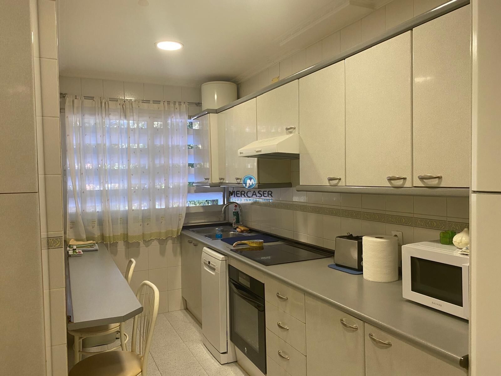 Kitchen of Flat for sale in  Madrid Capital  with Private garden and Terrace