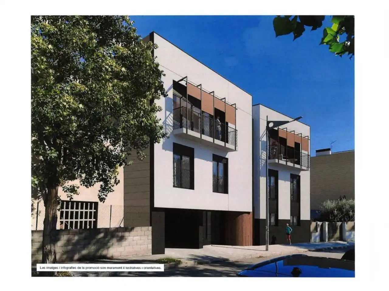 Vista exterior de Piso en venta en Lliçà d'Amunt con Aire acondicionado, Calefacción y Terraza